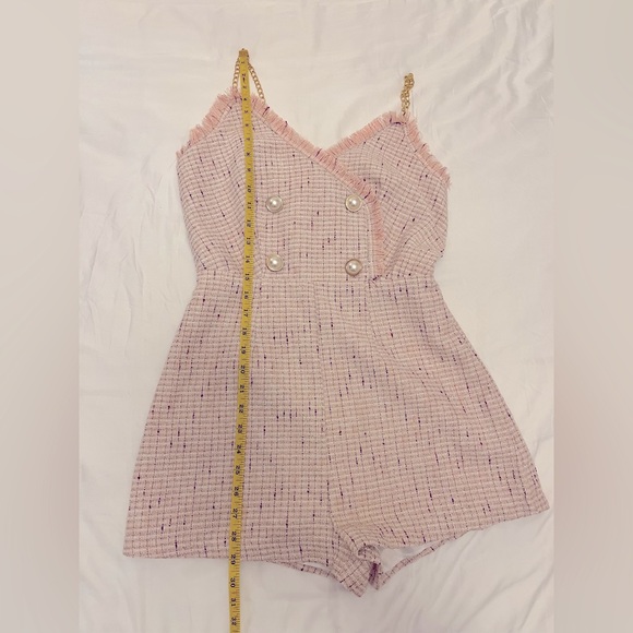 Shein tweed romper, size small - Picture 4 of 6